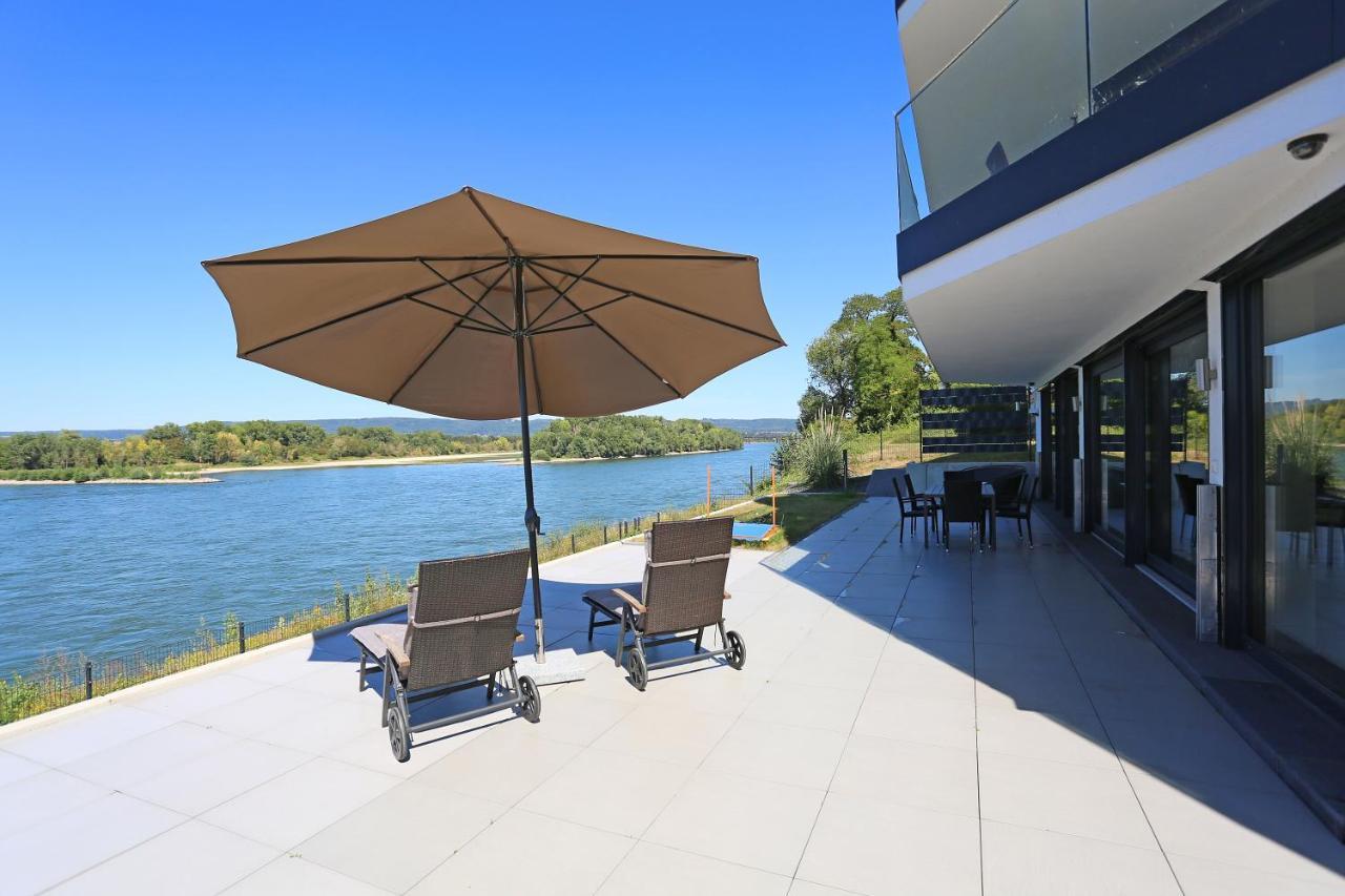 Ferienwohnung Rhein Lounge Urmitz Exterior foto